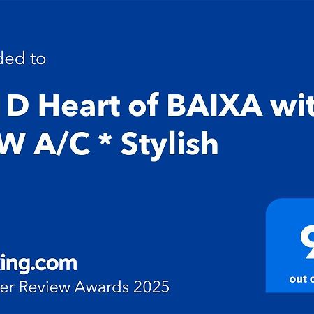 LisboaSj1D Heart Of Baixa With New A/C * Stylish公寓 外观 照片